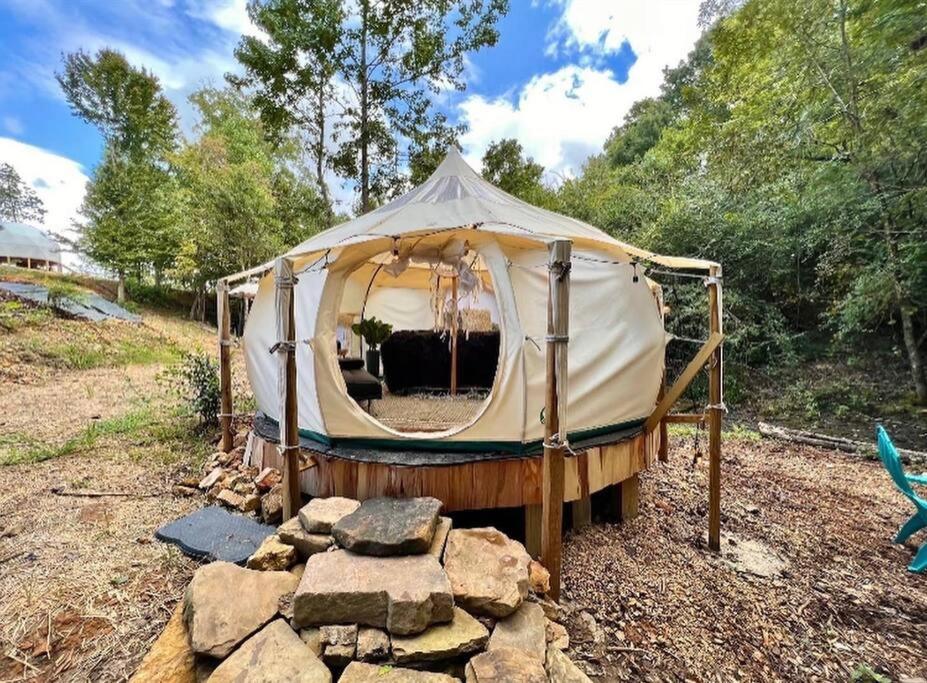 The Pisces-A Stargazing, Luxury Glamping Tent Rogersville Exteriör bild