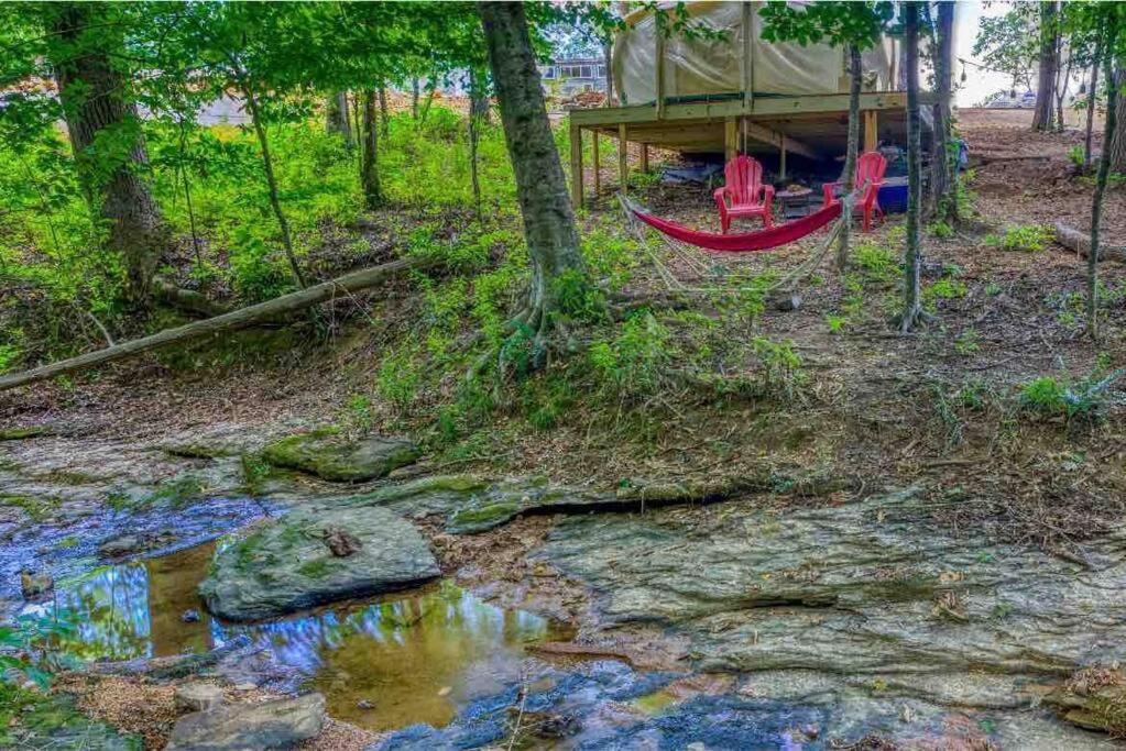 The Pisces-A Stargazing, Luxury Glamping Tent Rogersville Exteriör bild